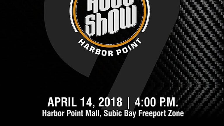 2018 subic bay auto show poster