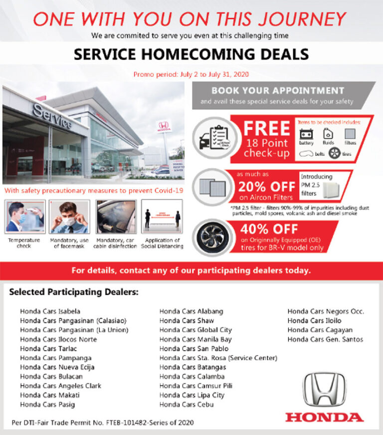 2020 Honda HomecomingDeals