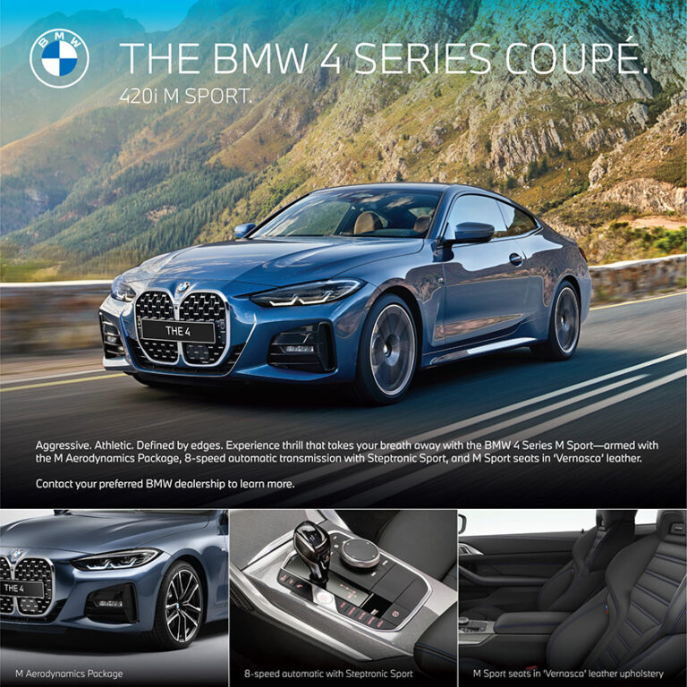 LAUNCHED: The All-New BMW 4 Series Coupé 2021 BMW 420i M Sport Digital Brochure