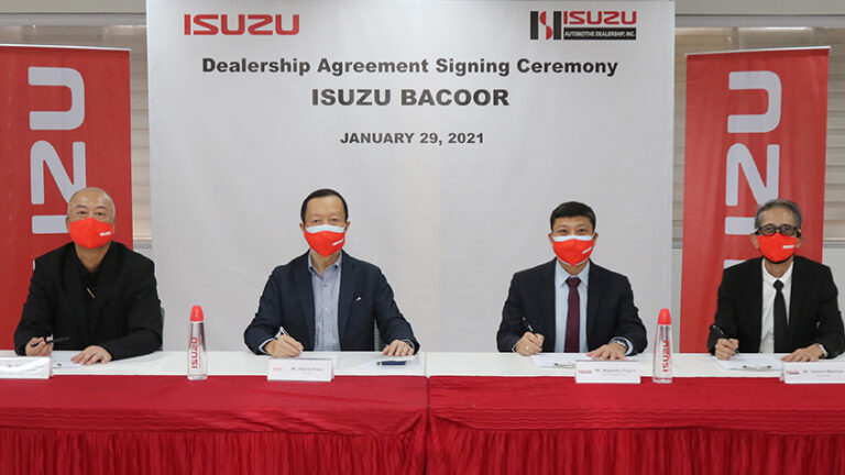 2021 Isuzu Bacoor signing 01