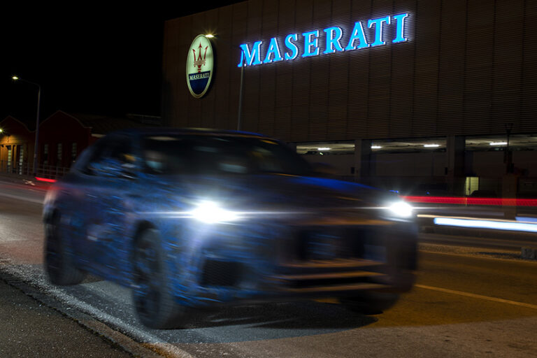 First images of the Maserati Grecale SUV Prototype Revealed 2021 Maserati Grecale Prototype 01