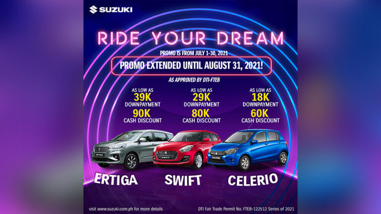 2021 Suzuki August Promo