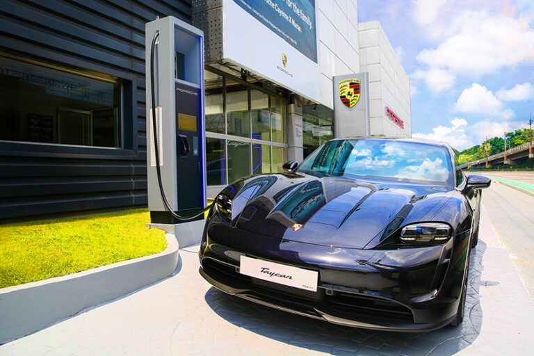 Porsche PH Unveils Country’s First Ultra-Fast DC Charger 2021 Porsche DC charger 01