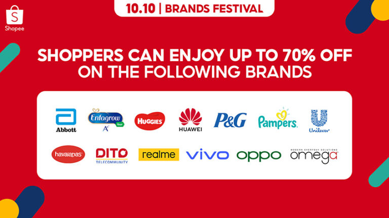 shopee 10.10 sale diamond brands