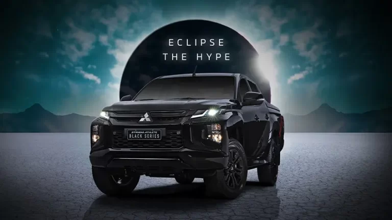 Now Available: Mitsubishi Strada Athlete In Jet Black Mica