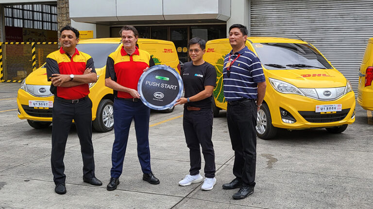 DHL Express Adds BYD T3 Electric Vans to its Fleet BYD x DHL 2