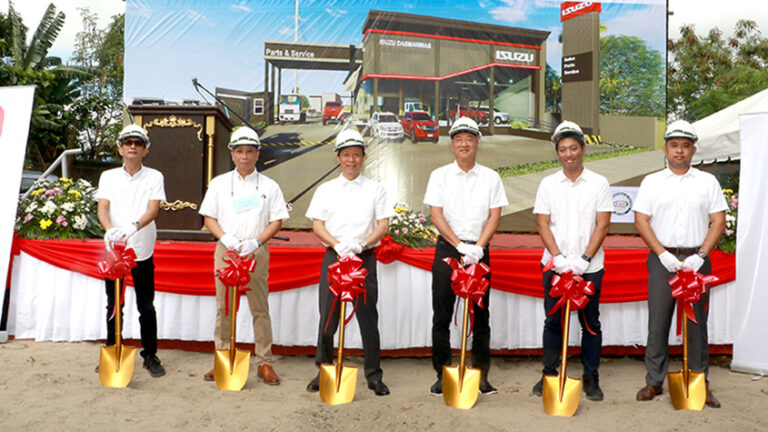 Isuzu PH Breaks Ground in Dasmarinas, Cavite Isuzu Dasmarinas ground breaking 2