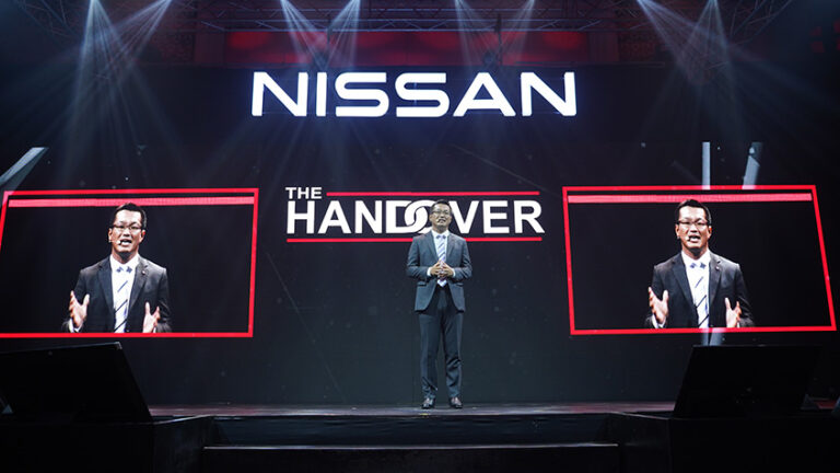 Nissan handover najima