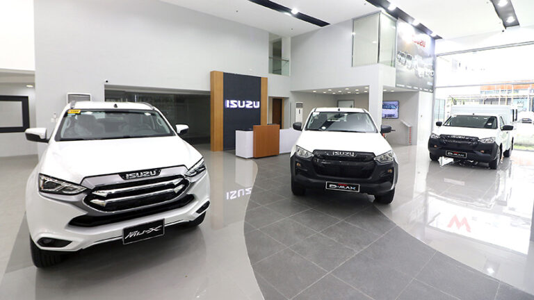 Now Open: Isuzu BGC Gallery at AC Motors Centrale Isuzu BGC Gallery Display