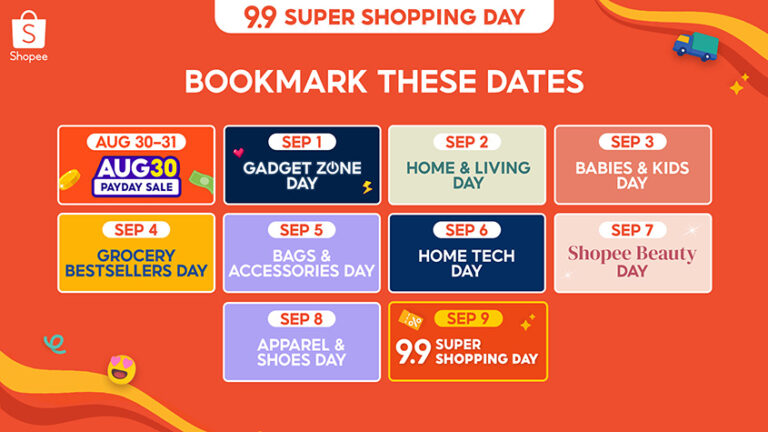 Shopee 9.9 Calendar