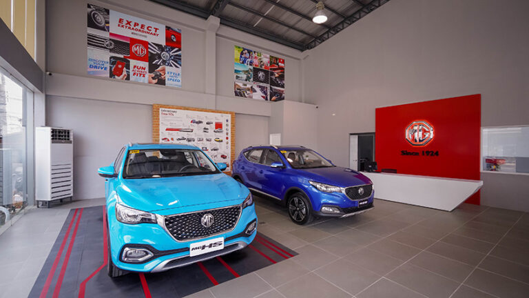 MG Cebu South showroom