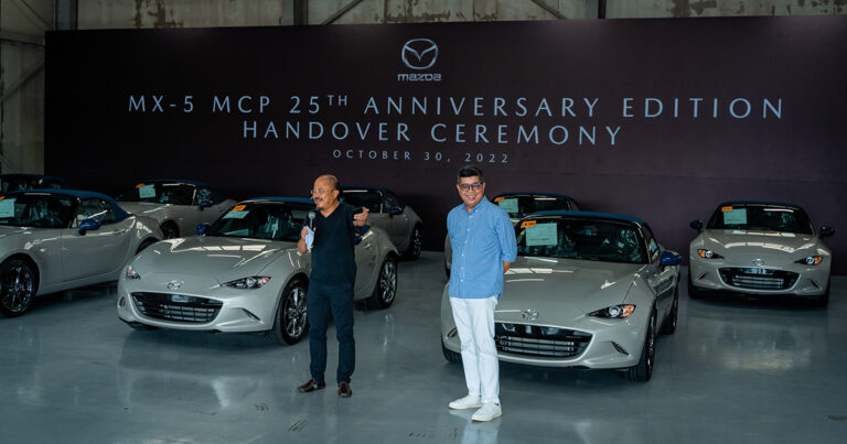 Mazda MX5 MCP 25 edition turnover 2