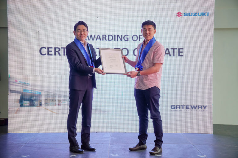 Suzuki San Pablo plaque