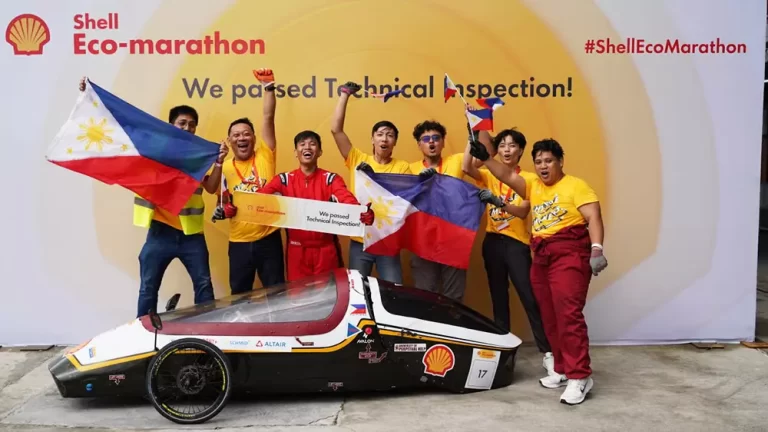 PH Team Made It on Track at the Shell Eco-Marathon Asia Pacific and the Middle East 2023 UPHSD’s ALTAS Valor officially passed the technical inspection of the 2023 Shell Eco-marathon Asia-Pacific and the Middle East held in Lombok, Indonesia | Photo by Shell Press
