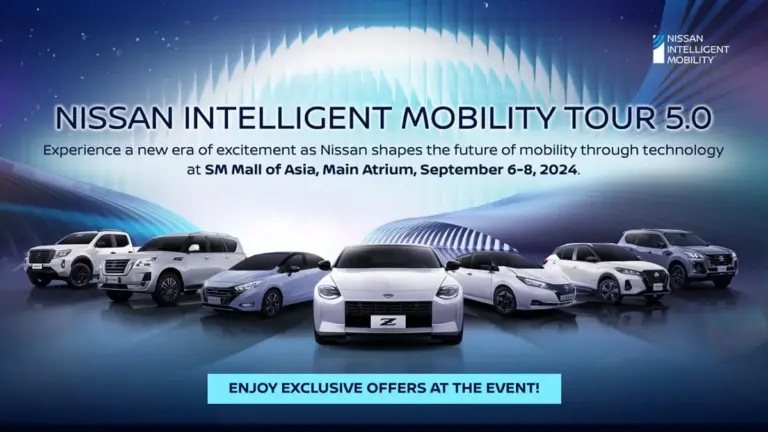 Nissan Intelligent Mobility Tour 5.0 is heading to MOA this Weekend