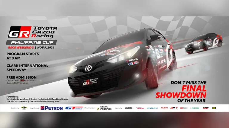 TOYOTA GAZOO Racing Philippine Cup Finale Happening This Weekend