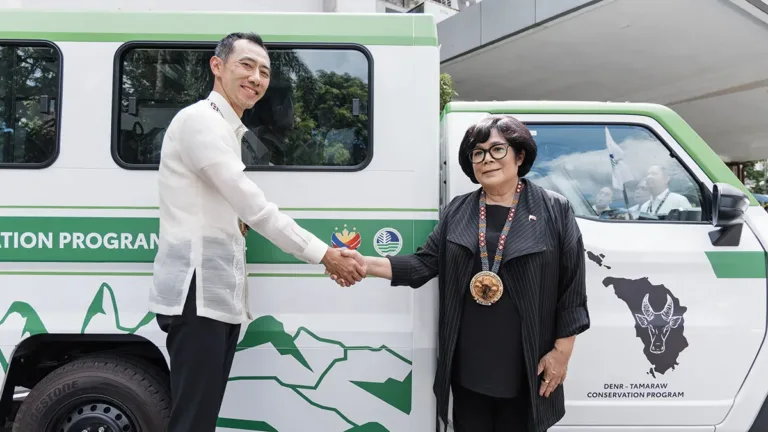 Tamaraw Protectors Receive Mobility and Equipment Aid from Toyota PH