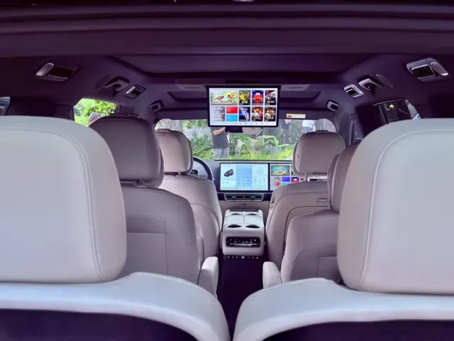 Li Auto Drive Inside the Li L9