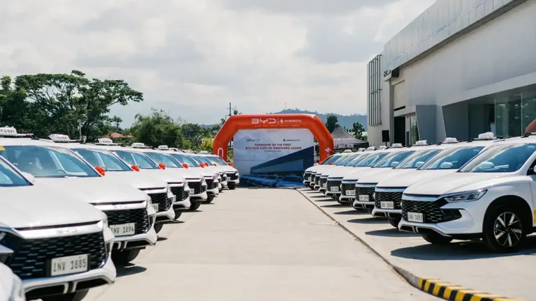 BYD Cars Philippines Launches First Sealion 5 DM-i Taxi Fleet in Cordillera