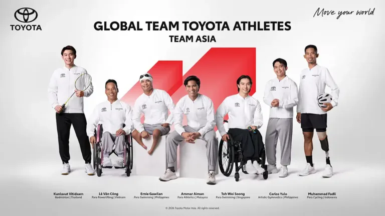 Toyota Motor Asia Names 7 Athletes to Global Team Toyota Roster for Aichi-Nagoya 2026