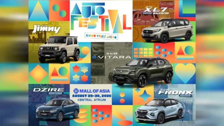 Suzuki Philippines Brings “Good Vibes Ahead” to SM Mall of Asia