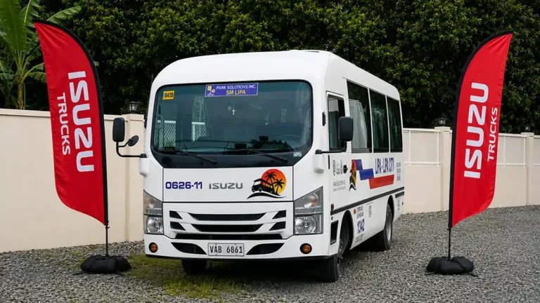 Isuzu Supports Modern Public Transportation in Batangas with NPR PUV Turnover