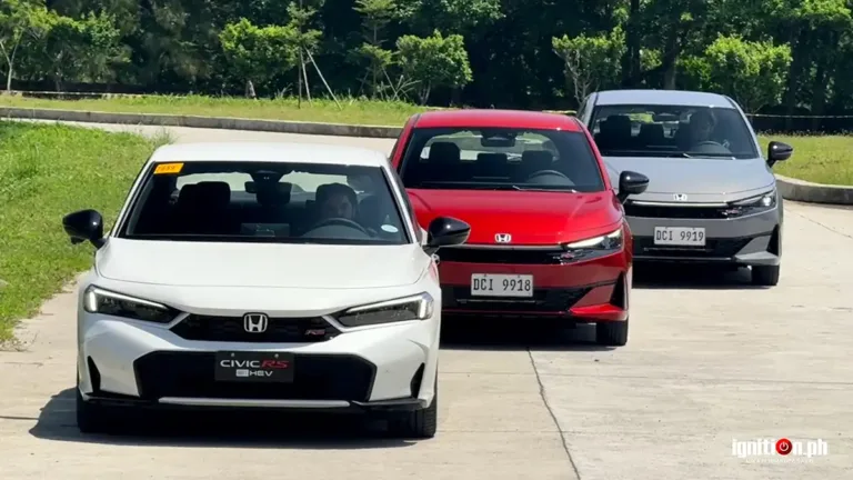 Honda Launches Updated City, City Hatchback and Civic RS e:HEV with S+ Shift in the Philippines